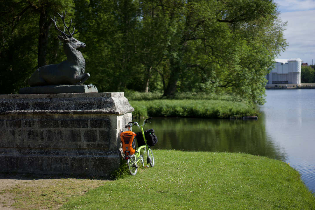 Traversée du parc du château de Rambouillet