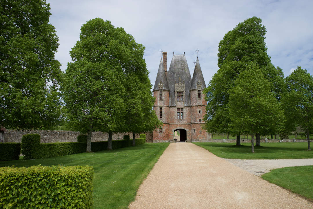 Arrivée au château de Carrouges