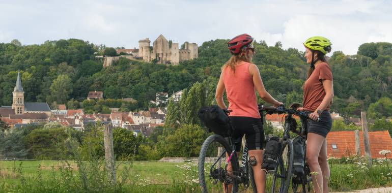 Veloscenic Paris to Mont Saint Michel cycle route St R my l s