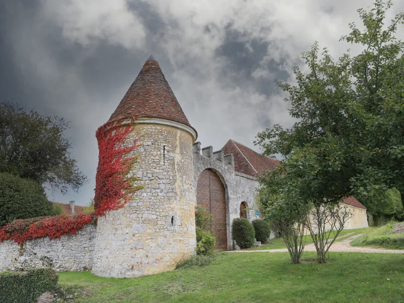 Le manoir de la Moussetière à Boissy-Maugis