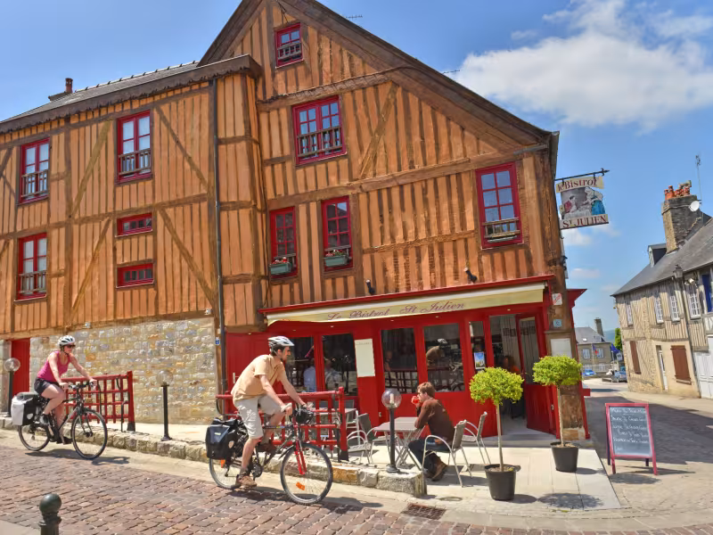 Les maisons à colombages de Domfront