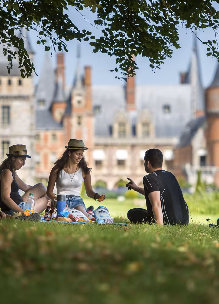 Pique-nique au Château de Maintenon