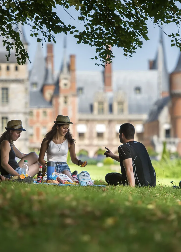 Pique-nique au Château de Maintenon