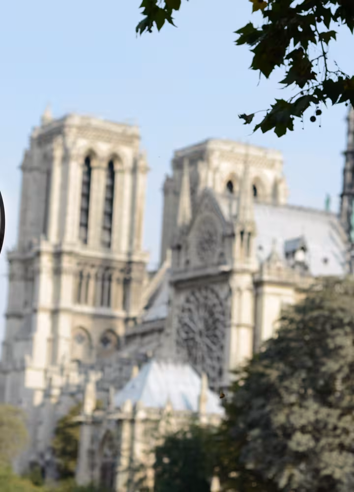 Panneau voie cyclable à Paris 