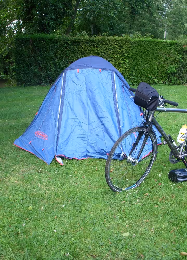 Camping sur La Véloscénie