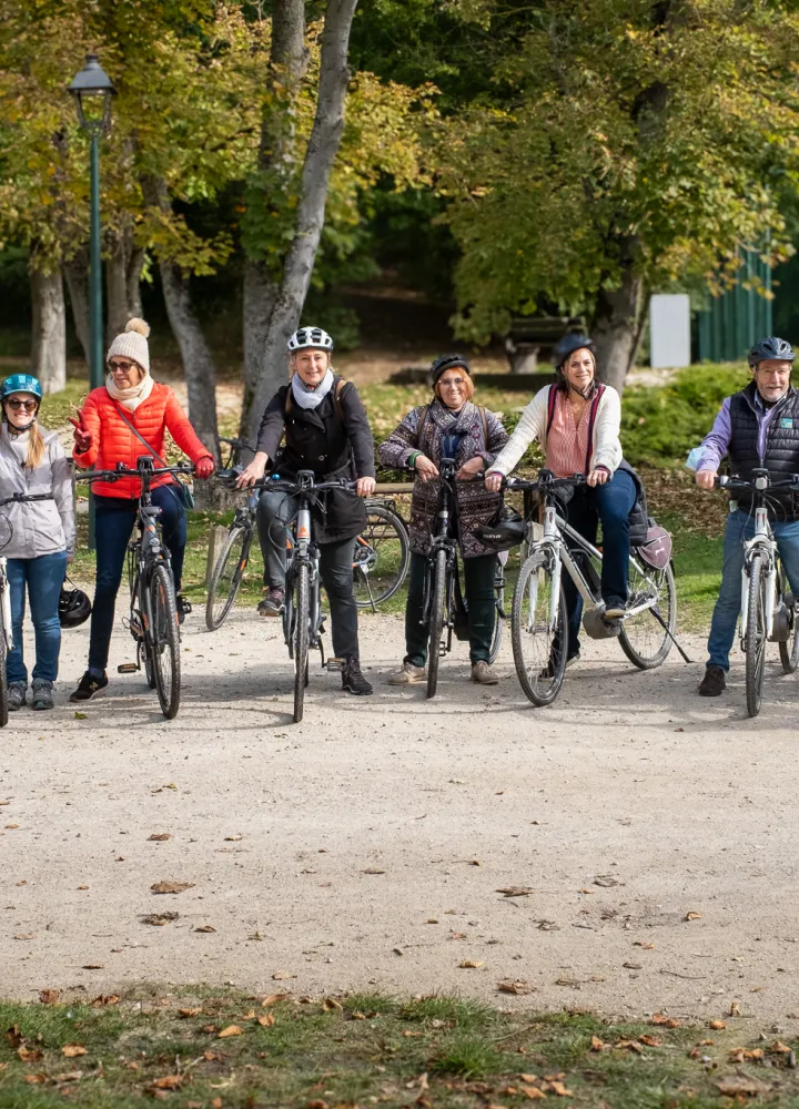 Balade à vélo lors des RDV de la Véloscénie
