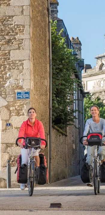 Visite d'Alençon sur l'itinéraire de La Véloscénie
