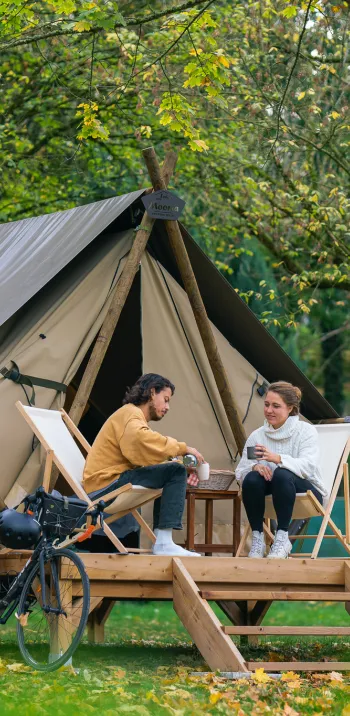 Tentes ecolodge et cabanes étape à Chartres