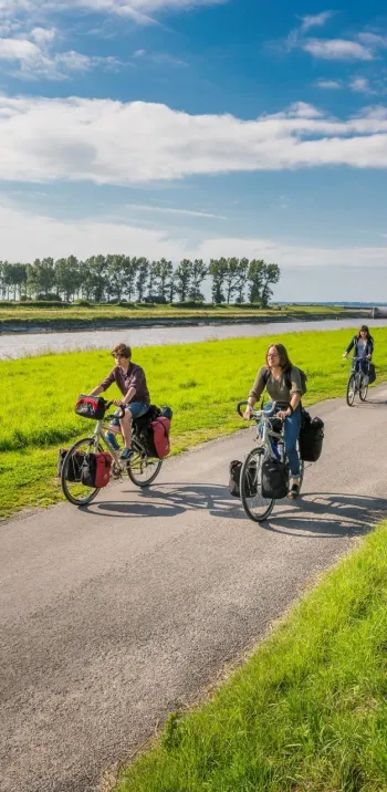 Mont-Saint-Michel, piste cyclable
