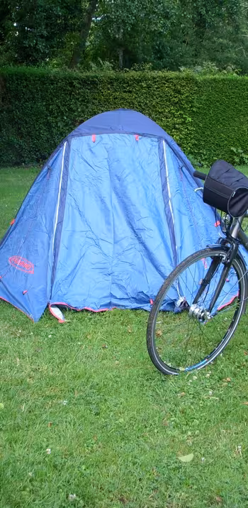 Camping sur La Véloscénie