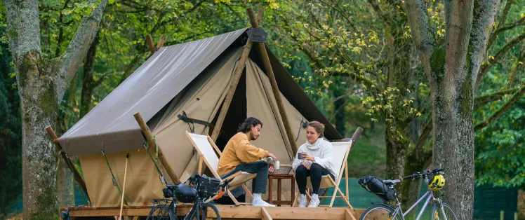 Tentes ecolodge et cabanes étape à Chartres