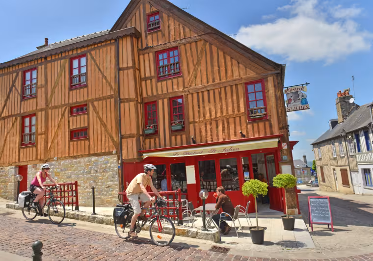 Les maisons à colombages de Domfront