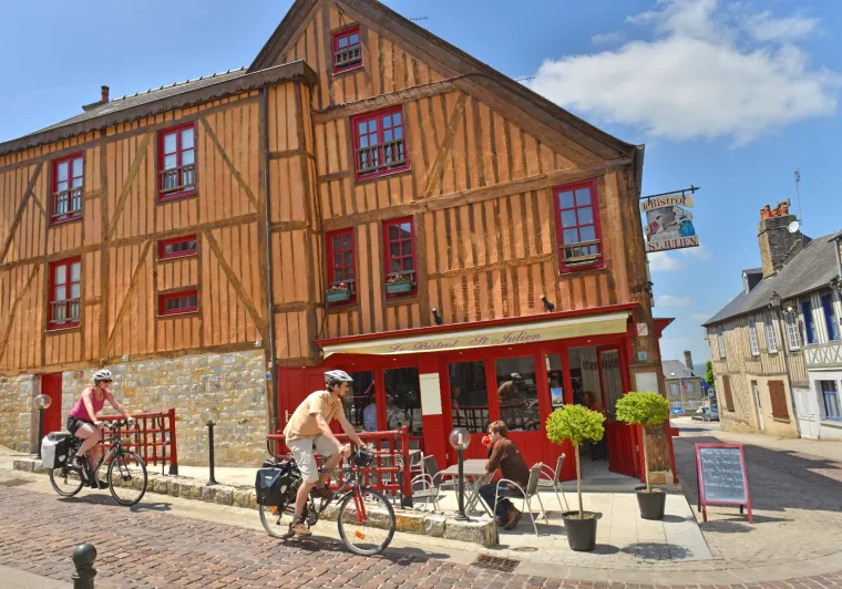 Les maisons à colombages de Domfront