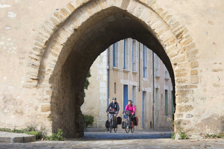 Le perche sales à vélo