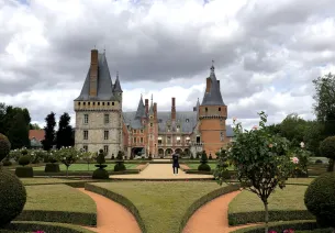 Le château de Maintenon en Eure-et-Loir le long de la Véloscénie