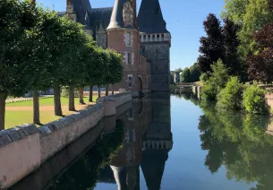 Chateau de Maintenon - Temoignage Guillaume voyage a velo retro vintage le long de La Veloscenie