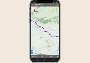download the gps track of the veloscenic cycle route