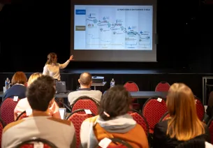 Présentation pendant les RDV de la Véloscénie