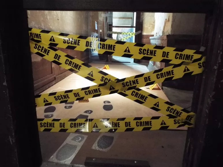 Ducey Code jeu d'énigmes policières au château de Montgommery à Ducey