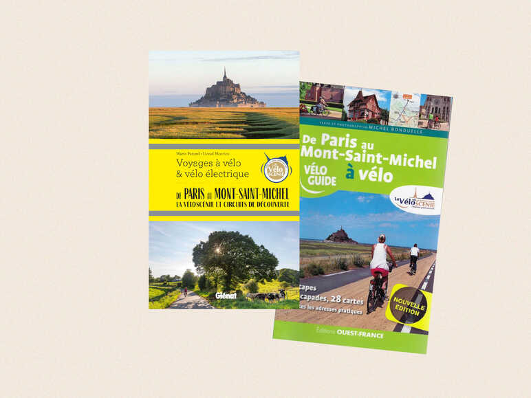 topoguides Véloscénie Paris Le Mont Saint-Michel Glénat et Ouest France