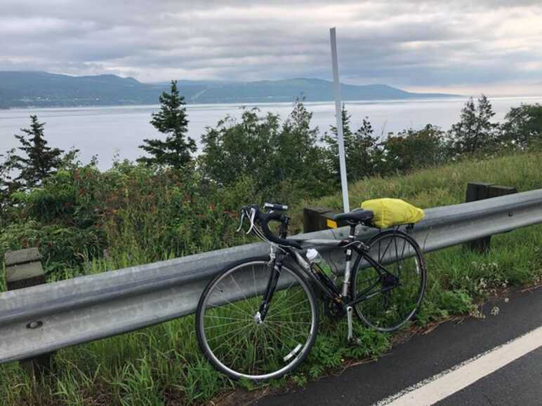 Sorties vélo de préparation avant le voyage le long de La Véloscénie 